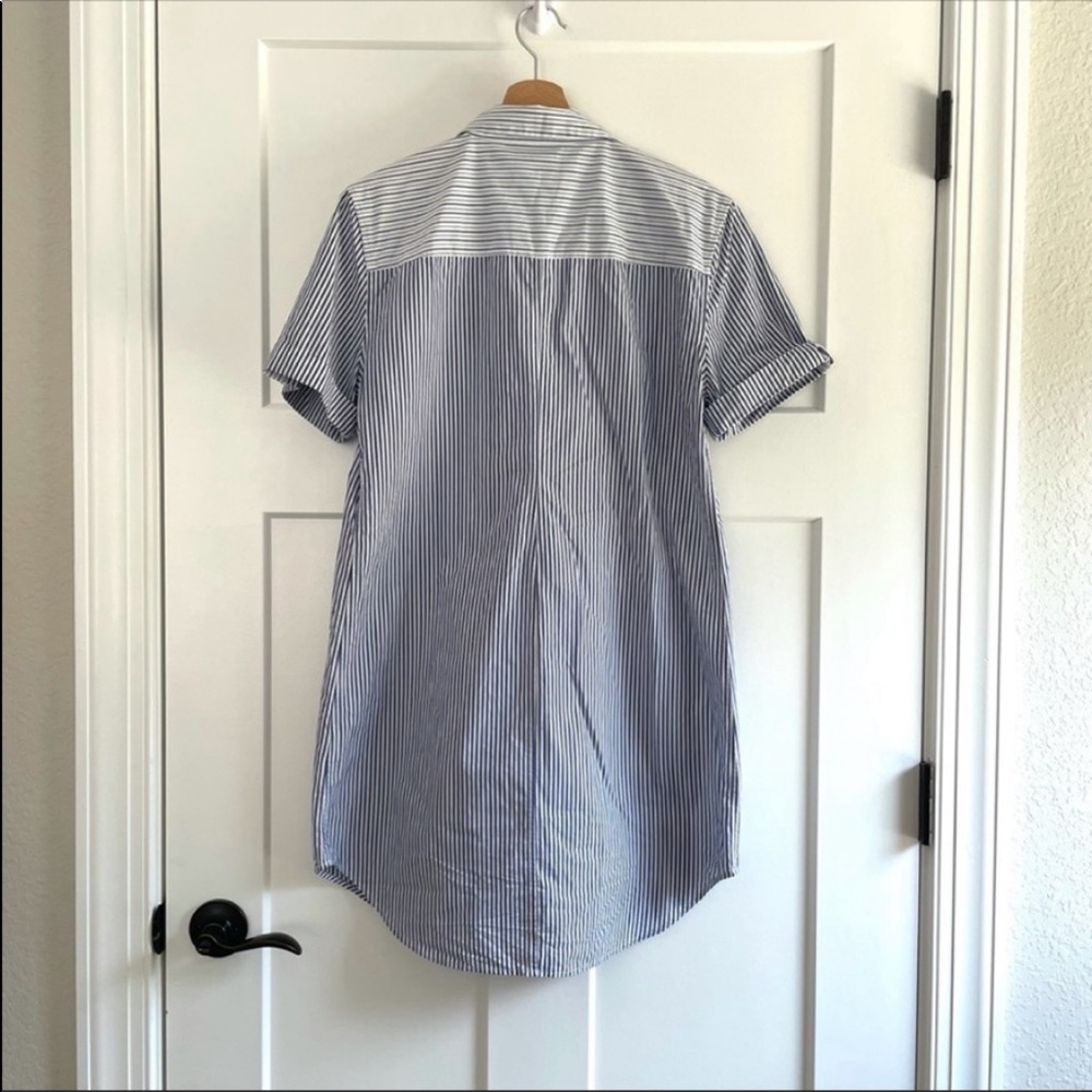 Equipment Femme Striped Shirt Dress - Picture 4 of 11